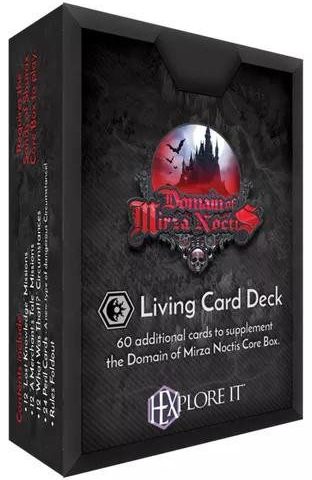 HEXplore It: The Domain of Mirza Noctis Living Card Deck