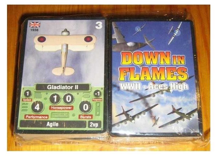 Down in Flames Aces High Extra Decks