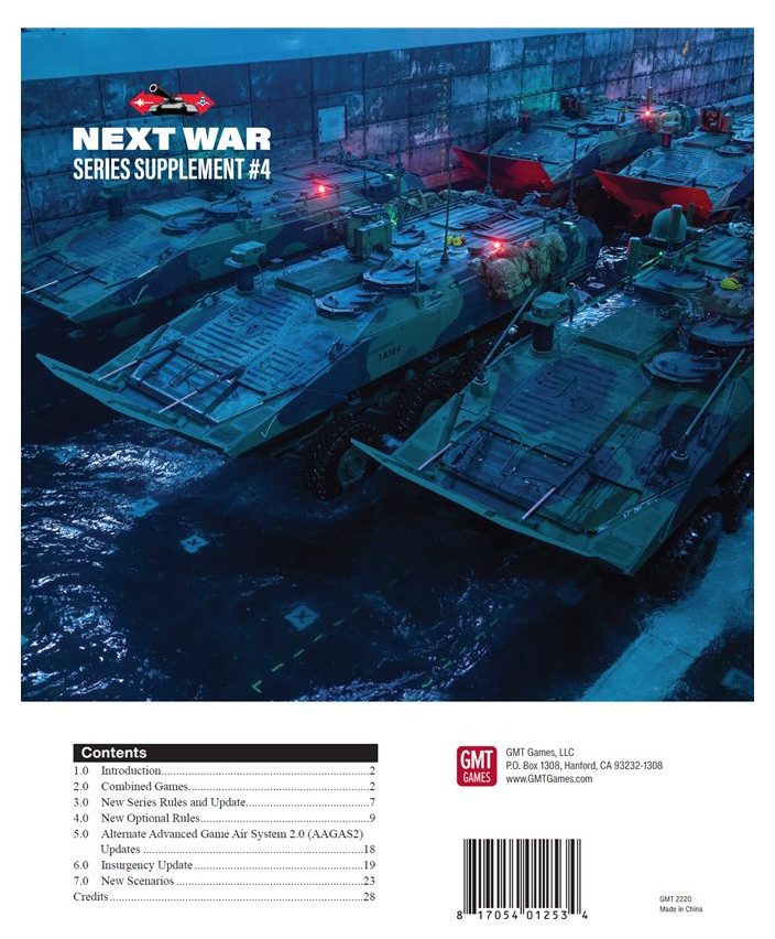 Next War: Series Supplement 4