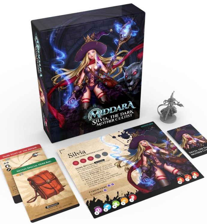 Middara: Silvia, Dark Mother Cultist Resin Kit