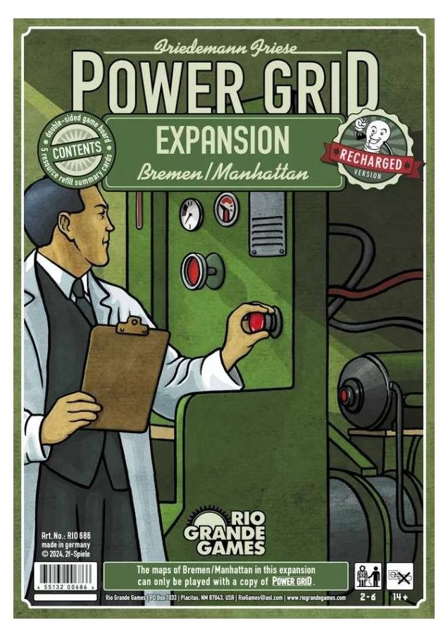 Power Grid: Bremen/Manhattan