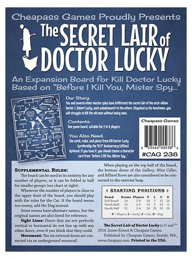 Kill Doctor Lucky: The Secret Lair of Doctor Lucky