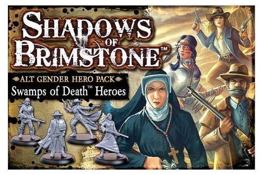 Shadows of Brimstone: Swamps of Death - Alt Gender Hero Pack