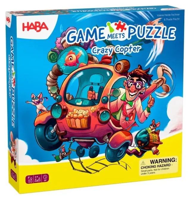 Game Meets Puzzle: Crazy Copter