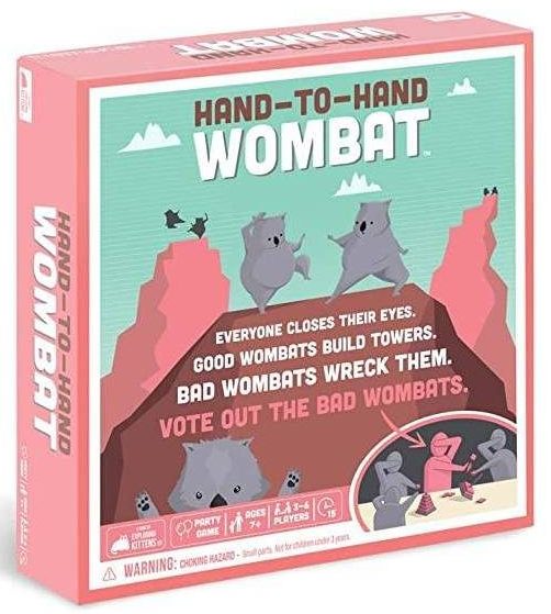 Hand to hand Wombat