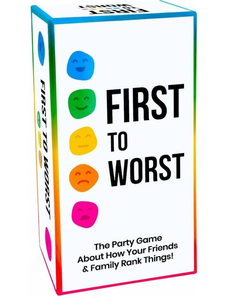 First to Worst: The Party Game About How Your Friends and Family...